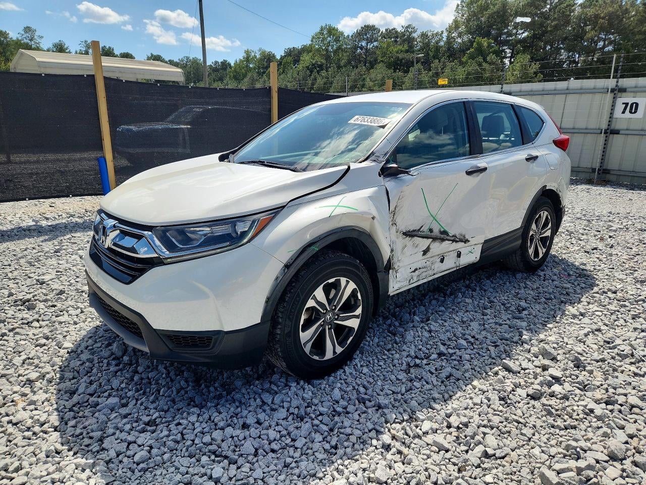 2017 HONDA CRV LX | 5J6RW5H39HL002741 | UPCARS