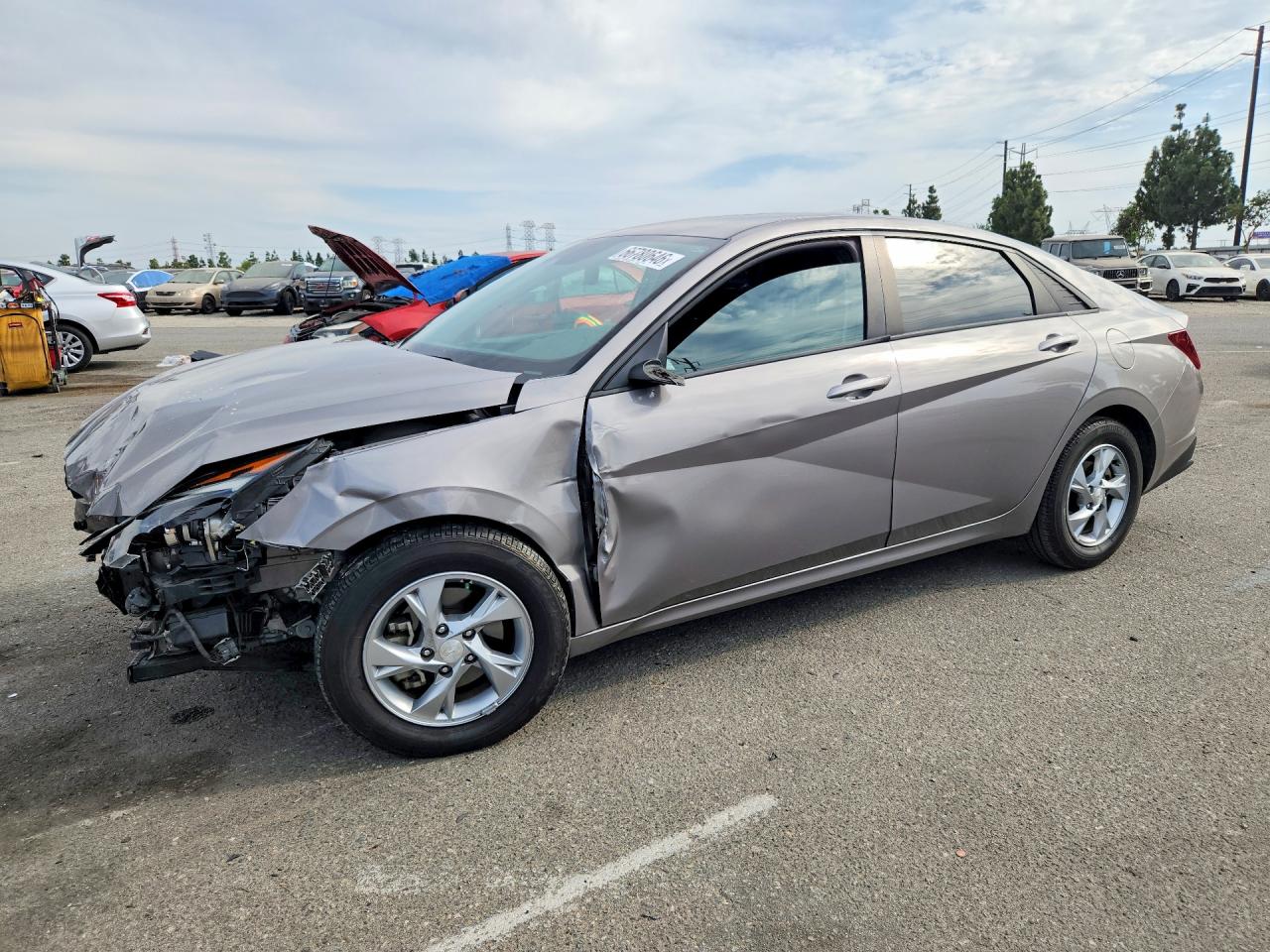 2021 HYUNDAI ELANTRA SE | KMHLL4AG1MU130094 | UPCARS
