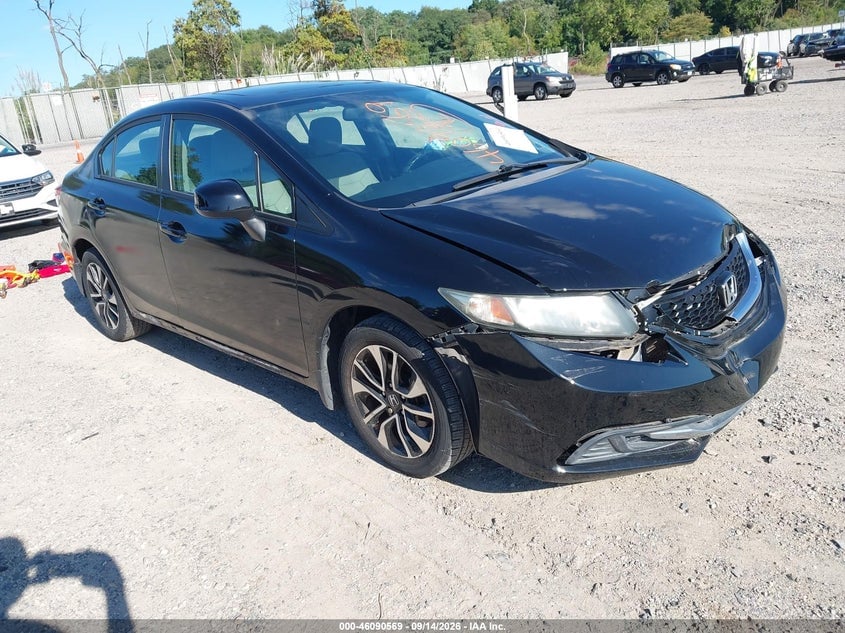 2013 HONDA CIVIC EX | 2HGFB2F8XDH531982 | UPCARS