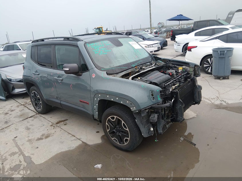 2016 JEEP RENEGADE TRAILHAWK | ZACCJBCT5GPD76855 | UPCARS