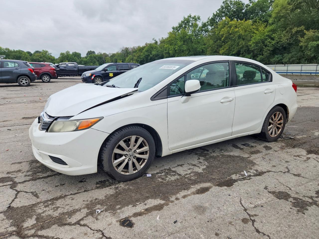 2012 HONDA CIVIC EXL | 2HGFB2F95CH542282 | UPCARS