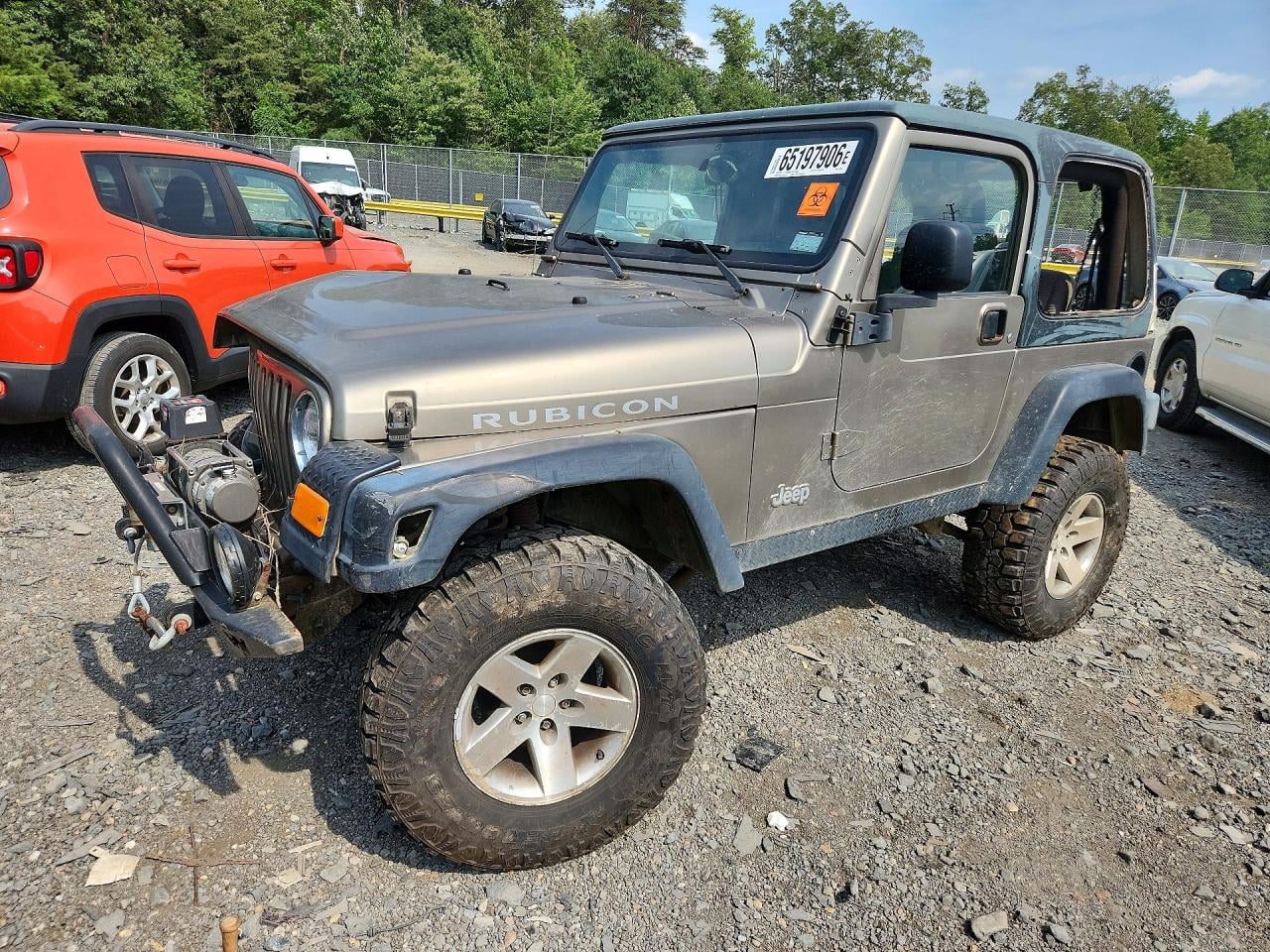 2003 JEEP WRANGLE RUBICON | 1J4FA69S63P352035 | UPCARS