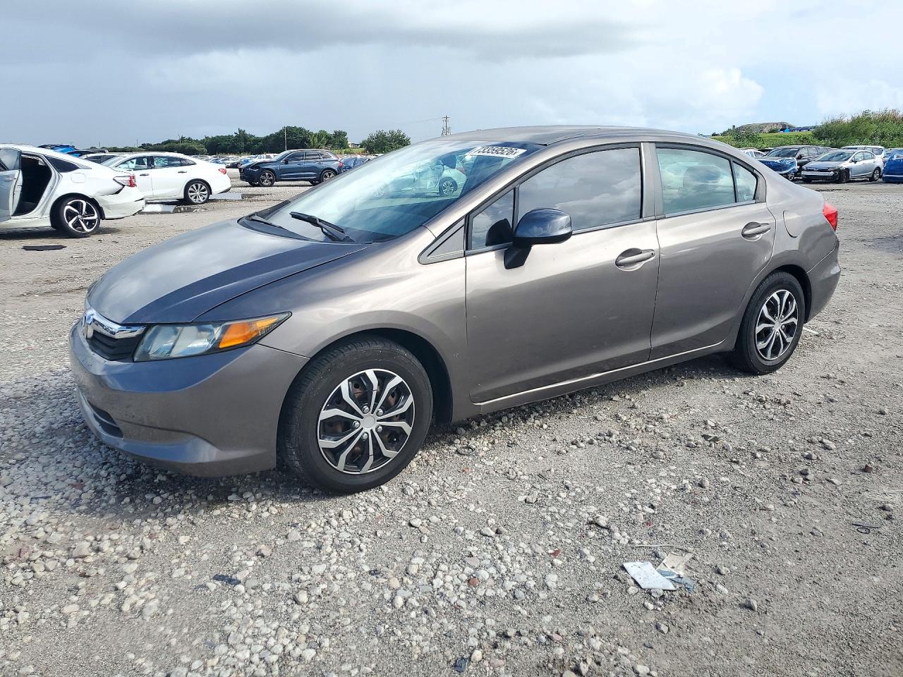 2012 HONDA CIVIC LX | 19XFB2F56CE082959 | UPCARS