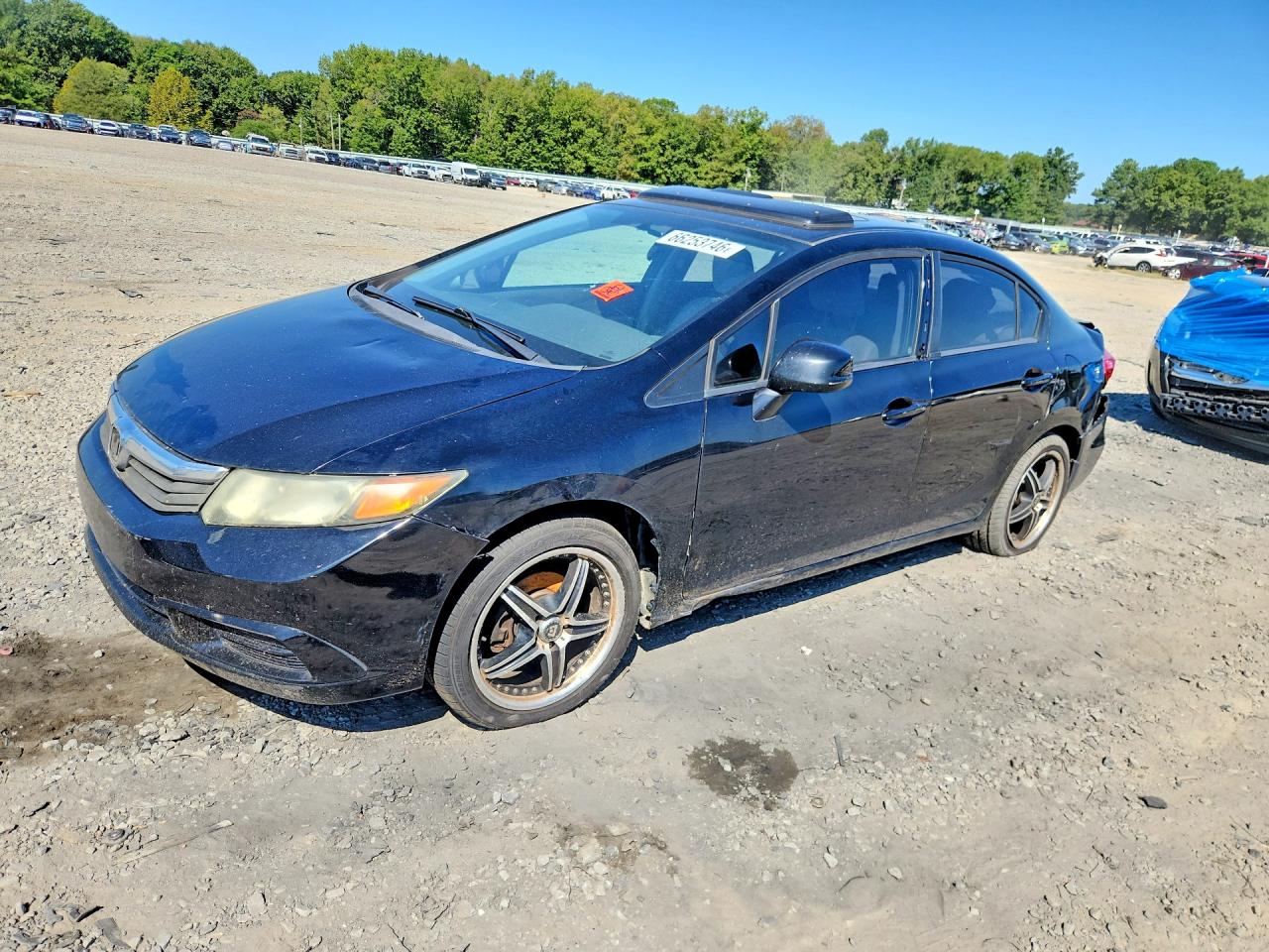 2012 HONDA CIVIC EX | 2HGFB2F87CH329454 | UPCARS