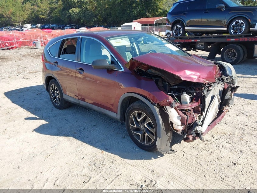 2016 HONDA CR-V SE | 2HKRM4H46GH621069 | UPCARS