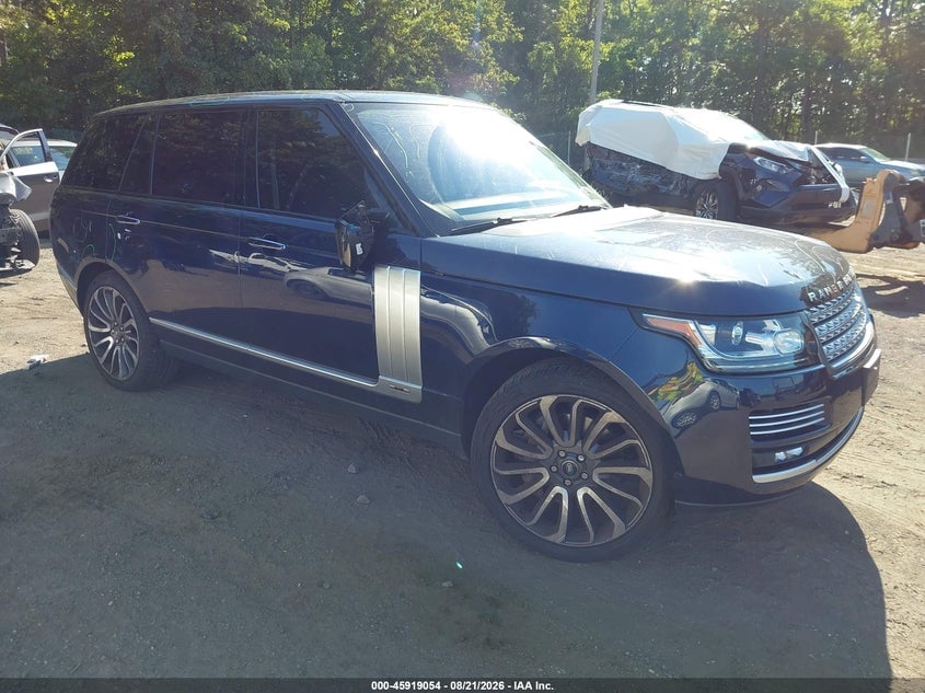 2017 LAND ROVER RANGE ROVER 5.0L V8 SUPERCHARGED AUTOBIOGRAPHY | SALGV5FE0HA333457 | UPCARS