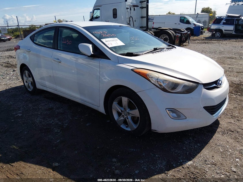 2013 HYUNDAI ELANTRA GLS | 5NPDH4AE8DH429598 | UPCARS