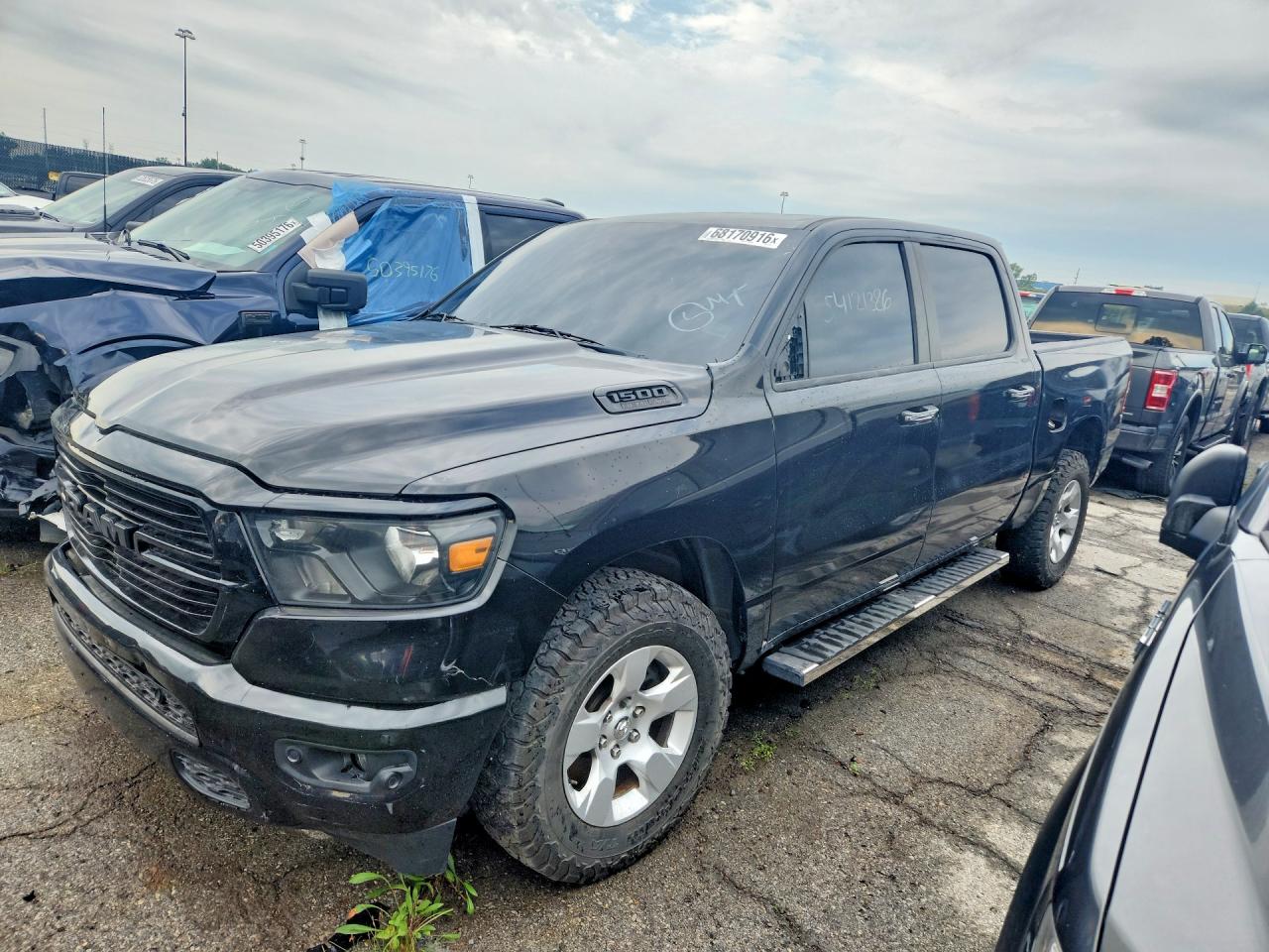 2019 RAM 1500 BIG HORN/LONE STAR | 1C6RRFFG9KN835547 | UPCARS