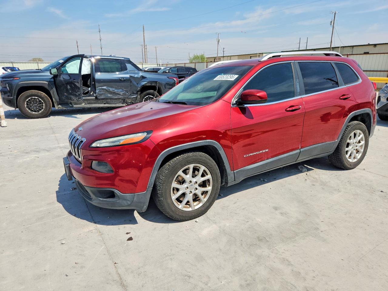 2014 JEEP CHEROKEE LATITUDE | 1C4PJLCB7EW299341 | UPCARS