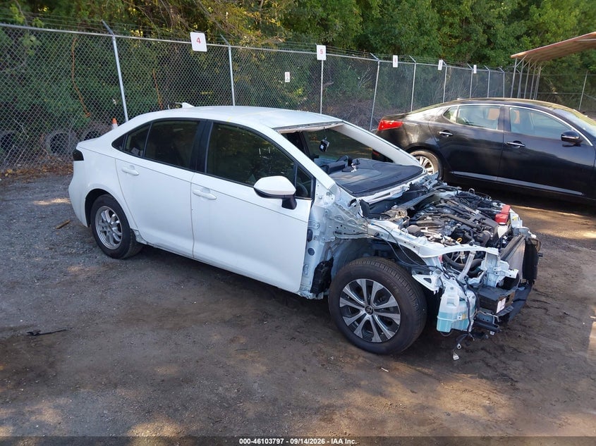 2022 TOYOTA COROLLA HYBRID LE | JTDEAMDE9NJ037081 | UPCARS