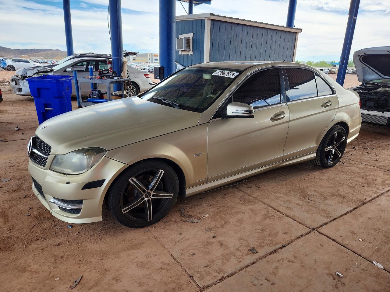 2012 MERCEDES-BENZ C-CLASS 250 | WDDGF4HB8CR219143 | UPCARS