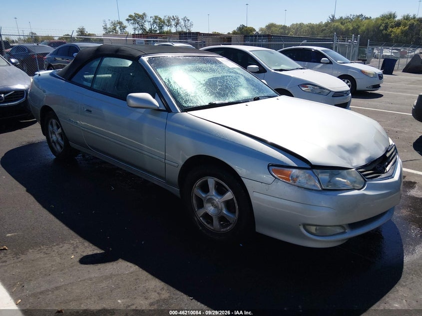 2002 TOYOTA CAMRY SOLARA SLE V6 | 2T1FF28P82C590186 | UPCARS