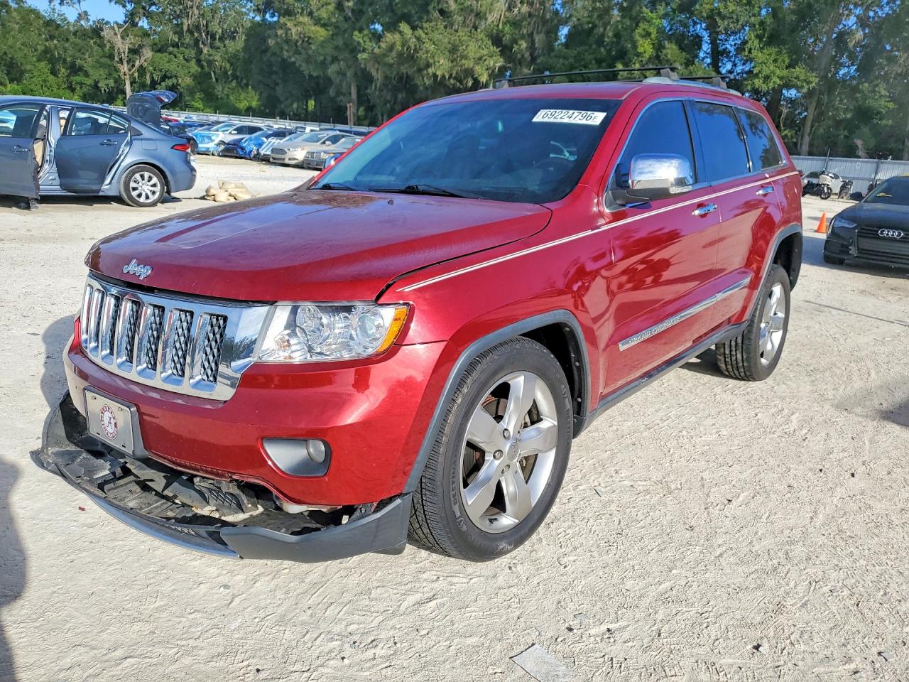 2012 JEEP CHEROKEE OVERLAND | 1C4RJFCG3CC262825 | UPCARS