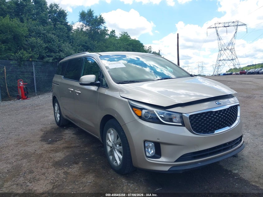 2017 KIA SEDONA EX | KNDMC5C18H6260004 | UPCARS