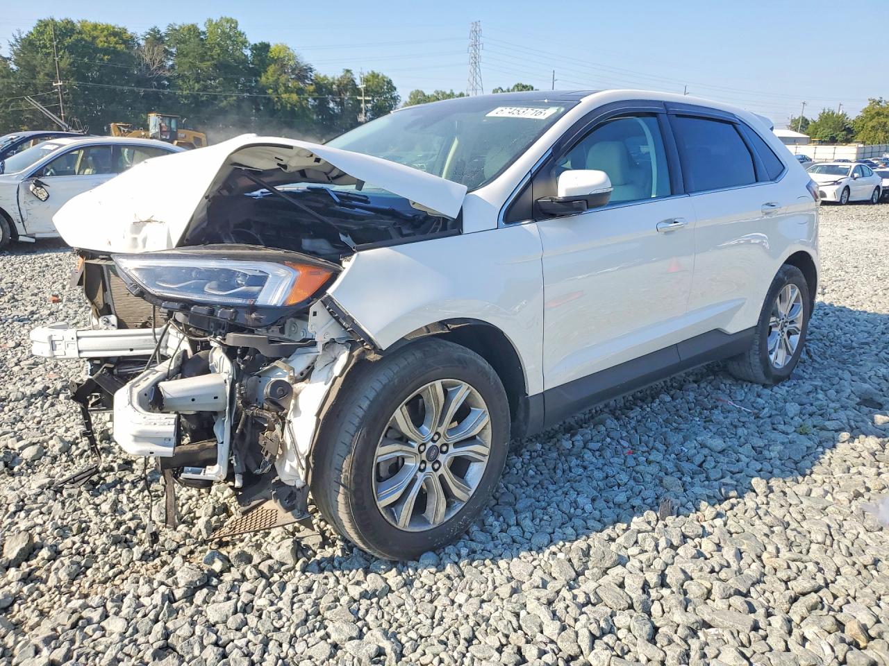 2021 FORD EDGE TITANIUM | 2FMPK3K96MBA62301 | UPCARS