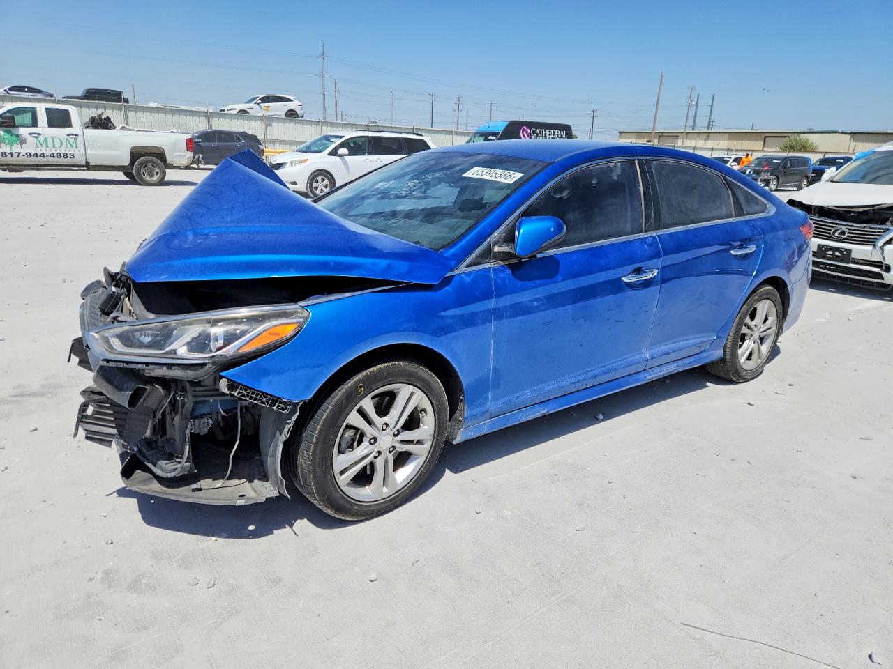 2018 HYUNDAI SONATA SEL | 5NPE34AFXJH599484 | UPCARS