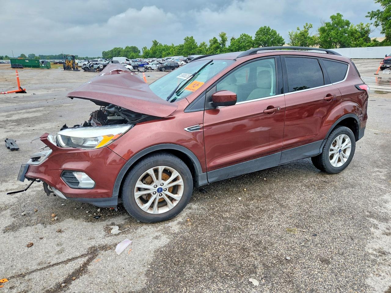 2018 FORD ESCAPE SE | 1FMCU0GD0JUB51758 | UPCARS