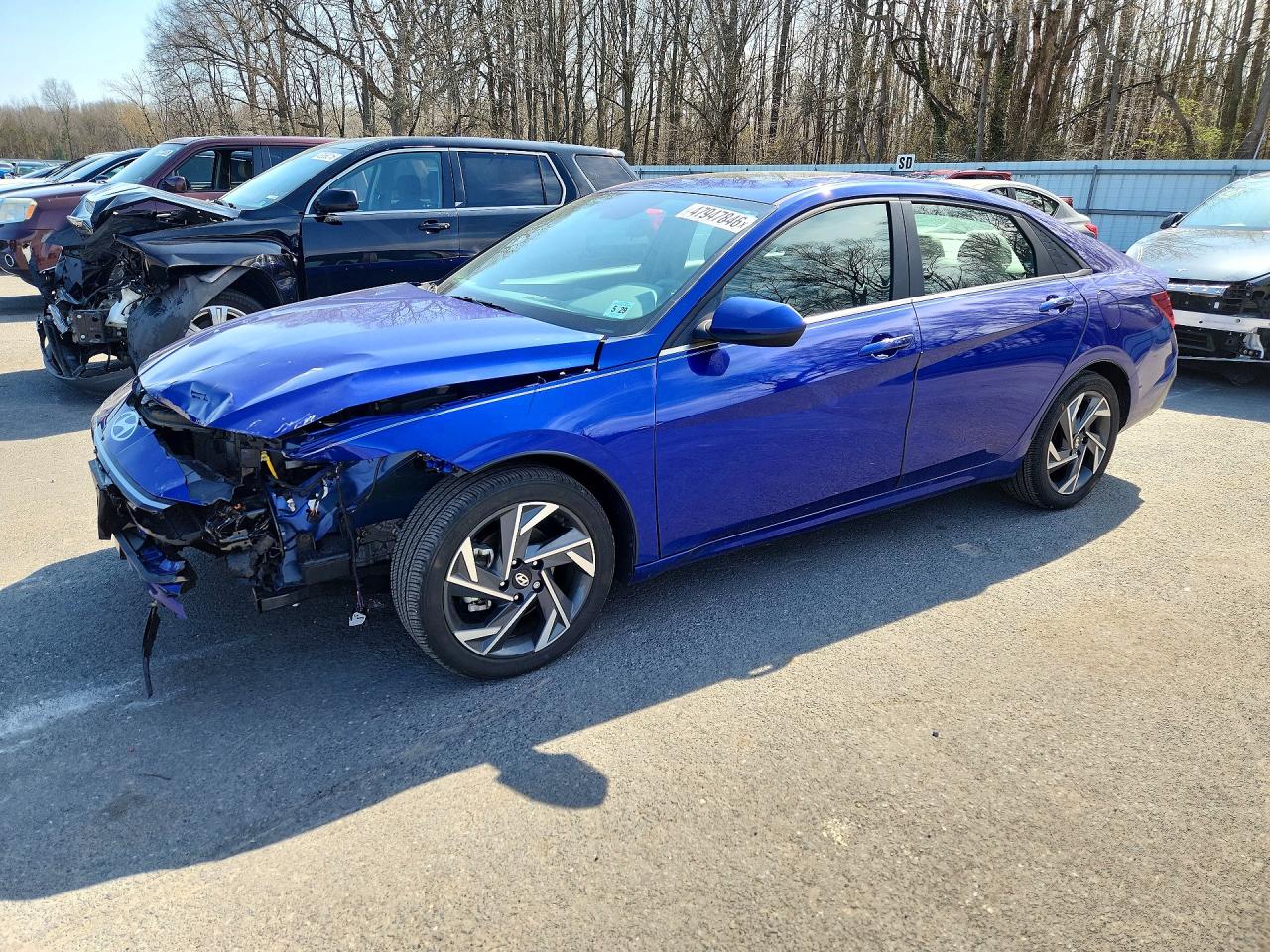 2024 HYUNDAI ELANTRA SEL | KMHLS4DG5RU750727 | UPCARS