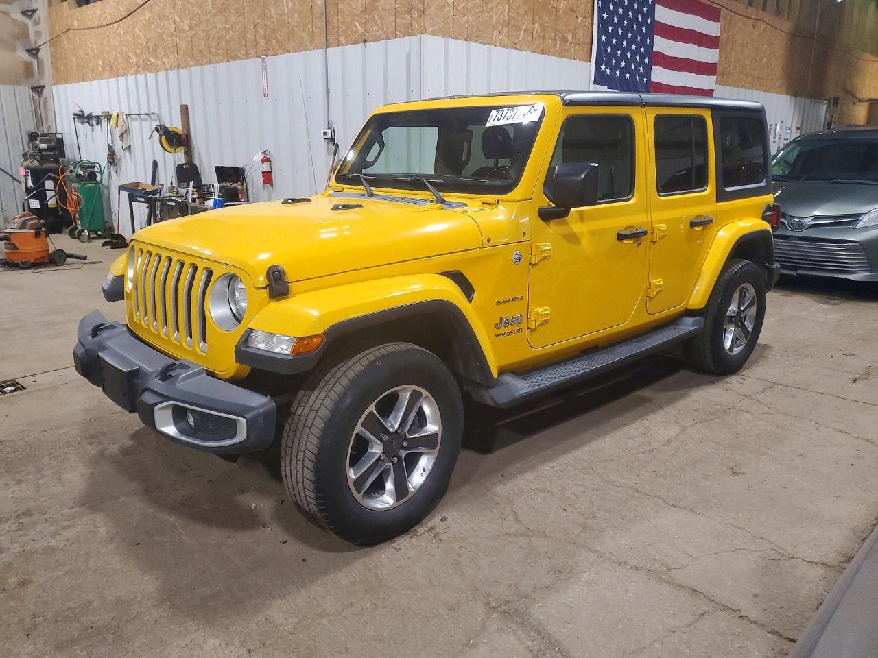 2020 JEEP WRANGLER SAHARA | 1C4HJXEN9LW114514 | UPCARS