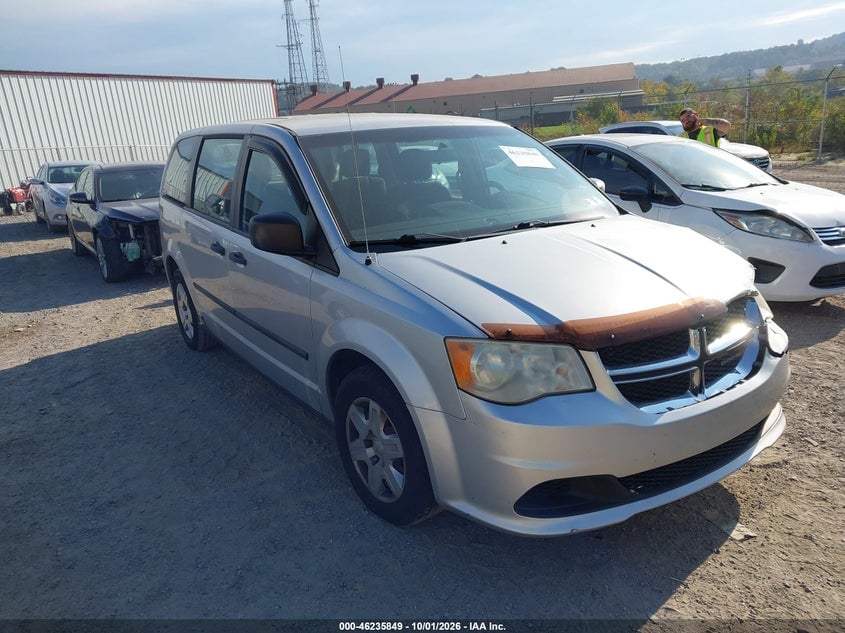 2012 DODGE GRAND CARAVAN SE/AVP | 2C4RDGBG1CR265535 | UPCARS