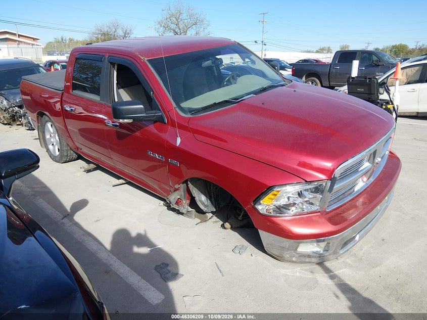 2009 DODGE RAM 1500 SLT/SPORT/TRX | 1D3HB13T69J501904 | UPCARS