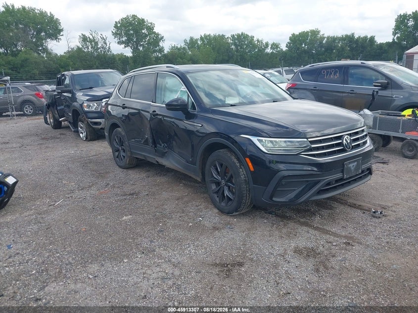 2022 VOLKSWAGEN TIGUAN 2.0T SE | 3VV2B7AX0NM023257 | UPCARS