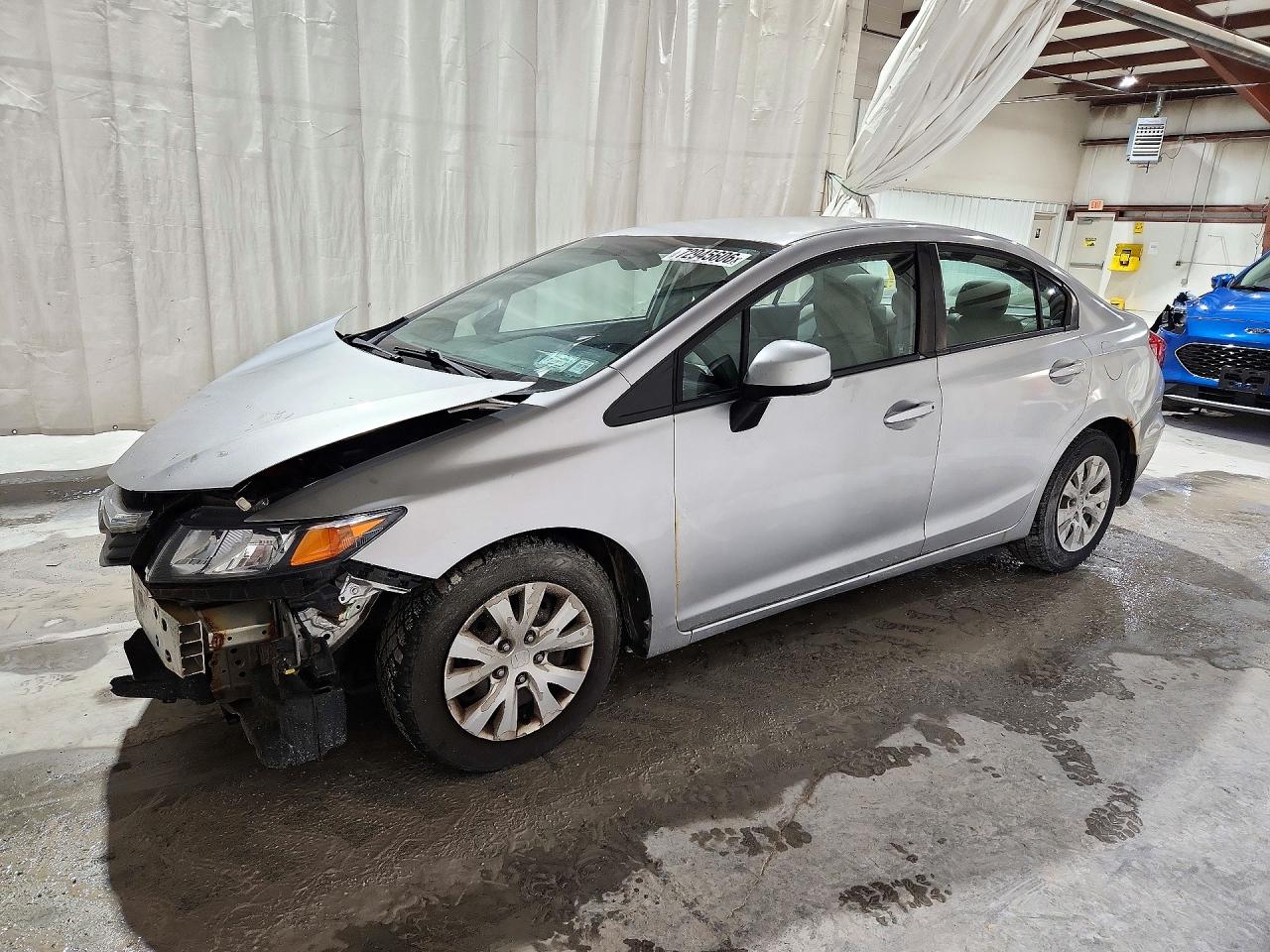2012 HONDA CIVIC LX | 2HGFB2F51CH314809 | UPCARS