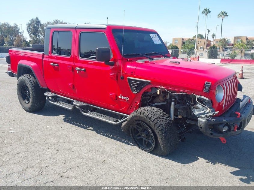 2020 JEEP GLADIATOR OVERLAND 4X4 | 1C6HJTFG2LL103436 | UPCARS