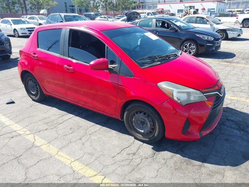 2015 TOYOTA YARIS L | VNKKTUD35FA031413 | UPCARS