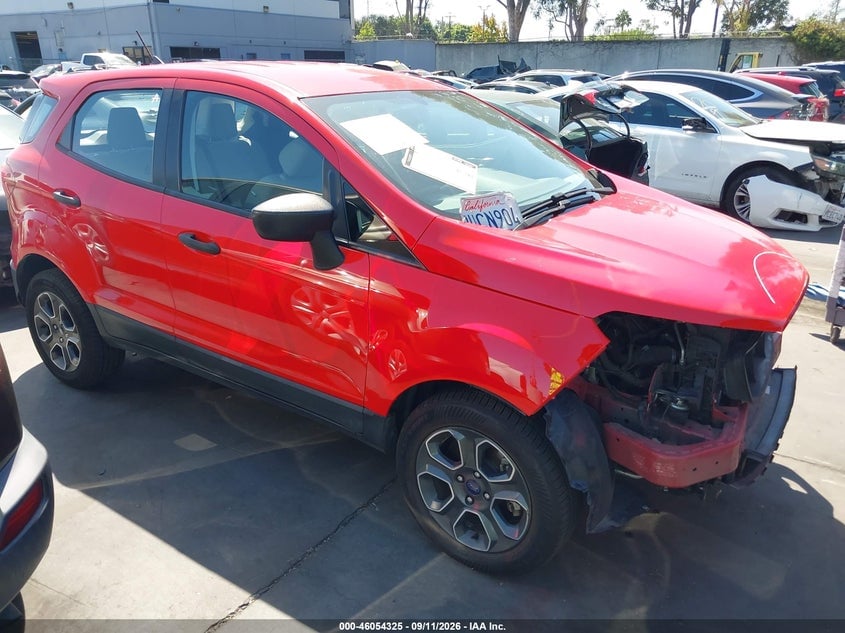 2020 FORD ECOSPORT S | MAJ3S2FE0LC378480 | UPCARS