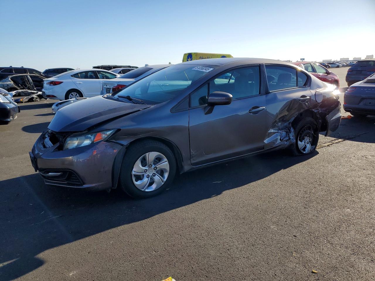 2015 HONDA CIVIC LX | 2HGFB2F56FH534290 | UPCARS