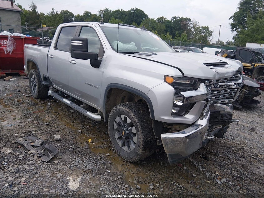 2022 CHEVROLET SILVERADO 2500HD 4WD  STANDARD BED LT | 1GC4YNEY0NF137854 | UPCARS