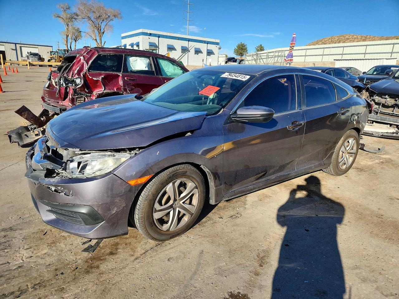 2016 HONDA CIVIC | 19XFC2F5XGE052754 | UPCARS