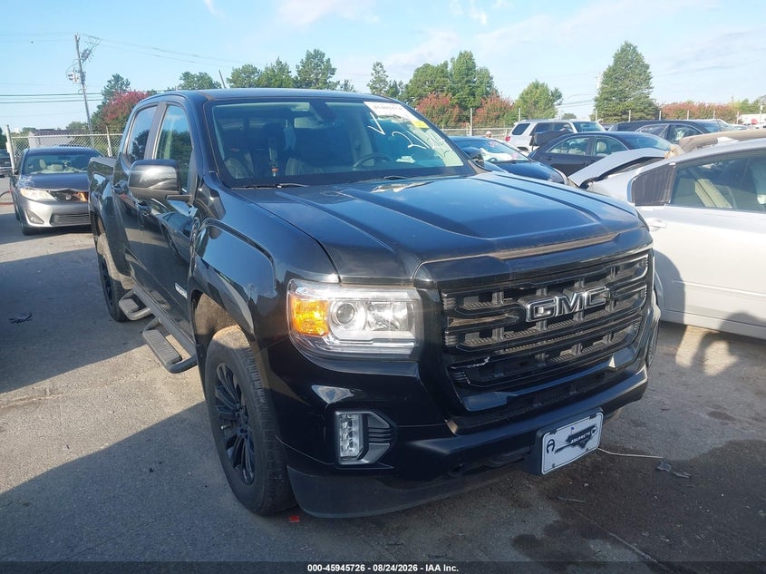 2022 GMC CANYON 2WD  SHORT BOX ELEVATION | 1GTG5CEN7N1119445 | UPCARS