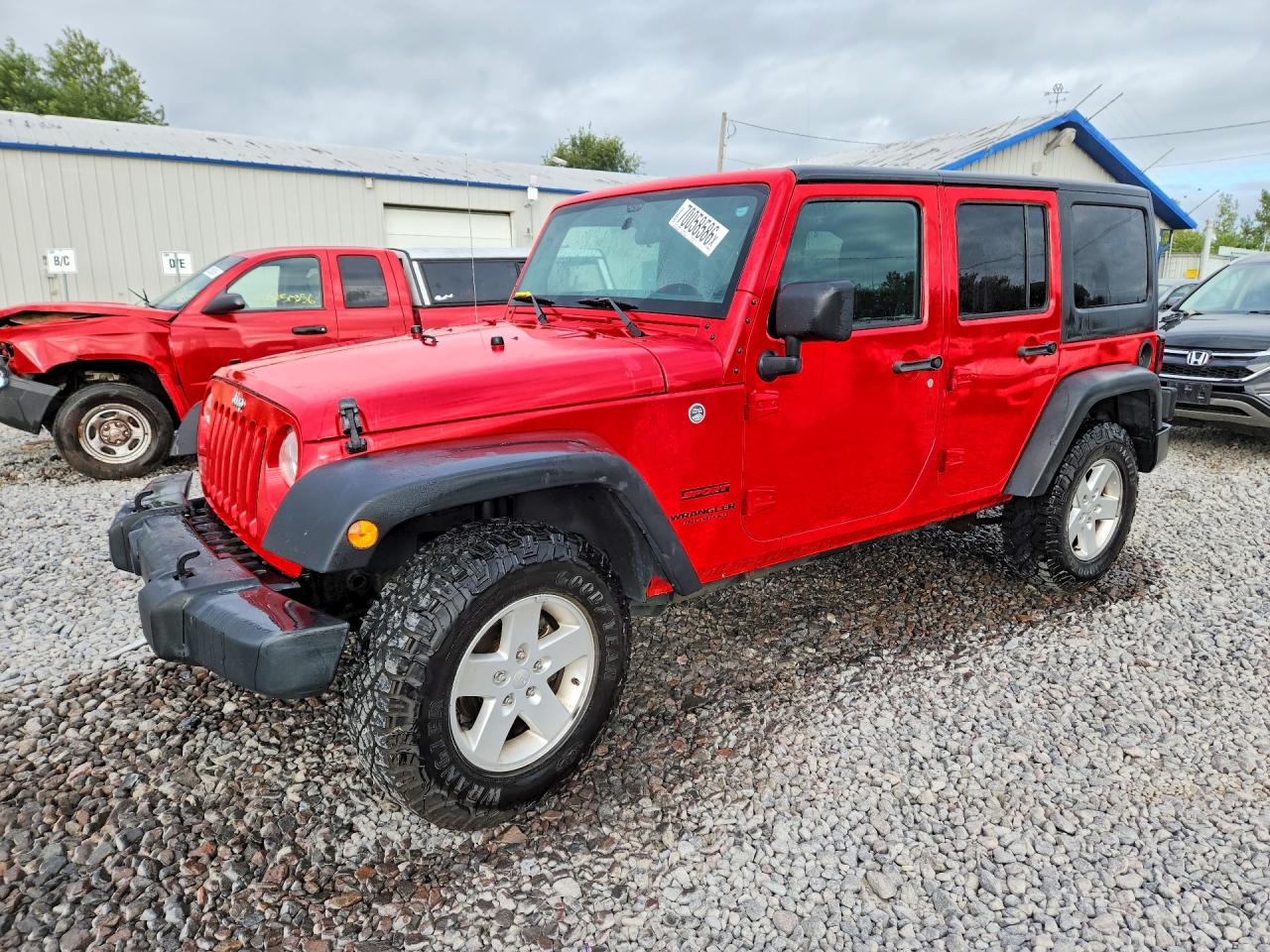 2016 JEEP WRANGLER SPORT | 1C4BJWDG5GL136763 | UPCARS