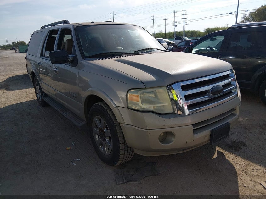 2008 FORD EXPEDITION EL XLT | 1FMFK15568LA46890 | UPCARS