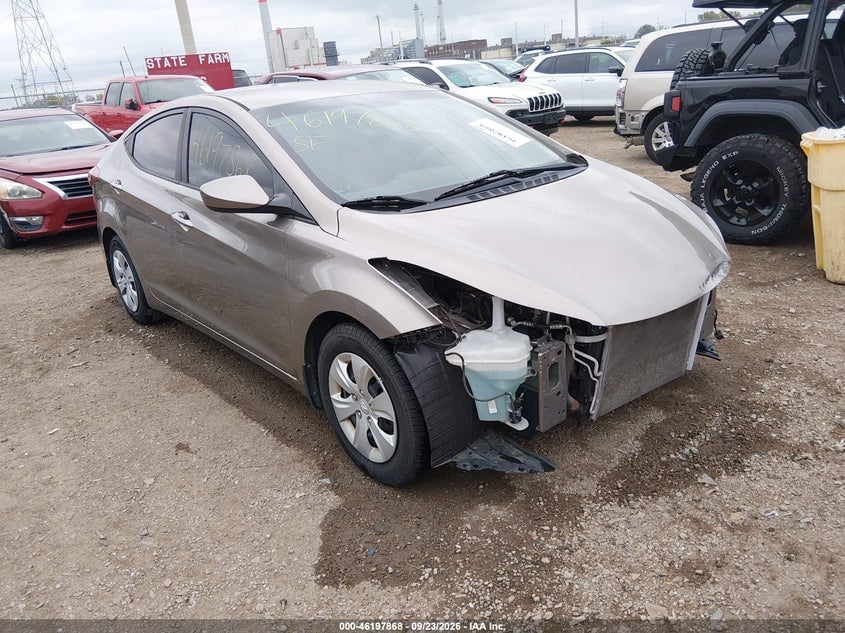2016 HYUNDAI ELANTRA SE | 5NPDH4AEXGH795437 | UPCARS
