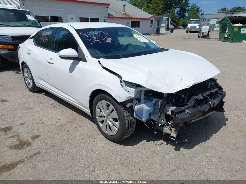 2022 NISSAN SENTRA S XTRONIC CVT | 3N1AB8BV6NY279332 | UPCARS