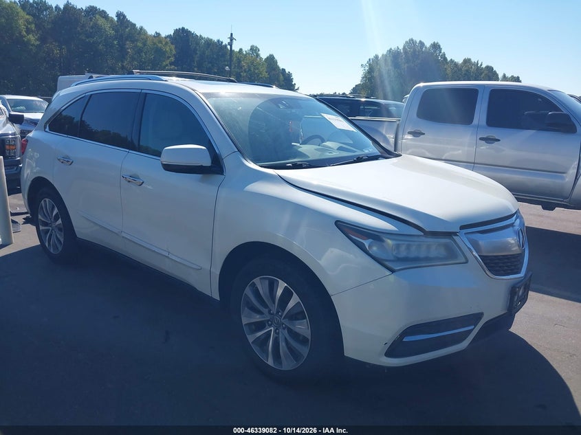 2014 ACURA MDX TECHNOLOGY PACKAGE | 5FRYD4H4XEB042947 | UPCARS