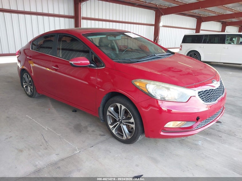 2016 KIA FORT EX | KNAFZ4A82G5554937 | UPCARS