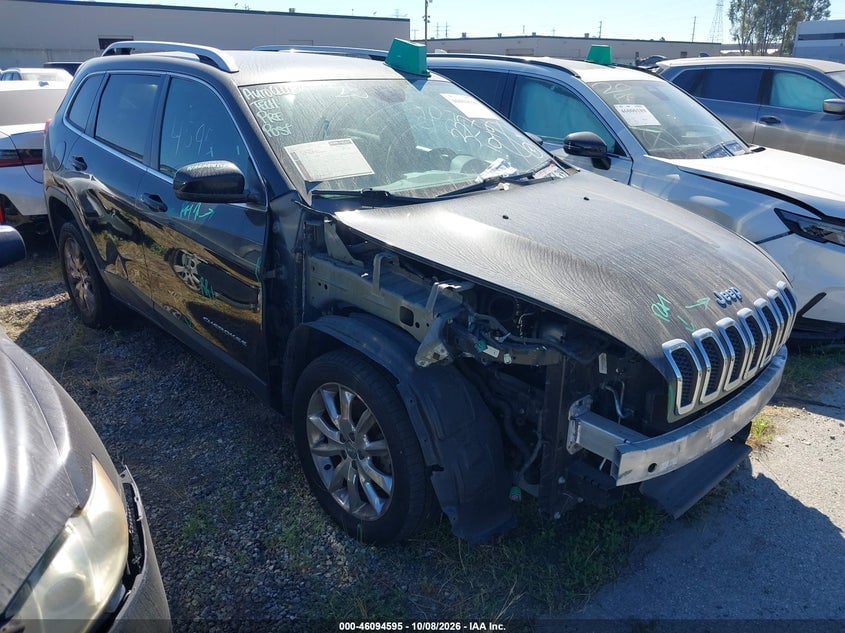 2017 JEEP CHEROKEE LIMITED | 1C4PJLDB2HW523201 | UPCARS