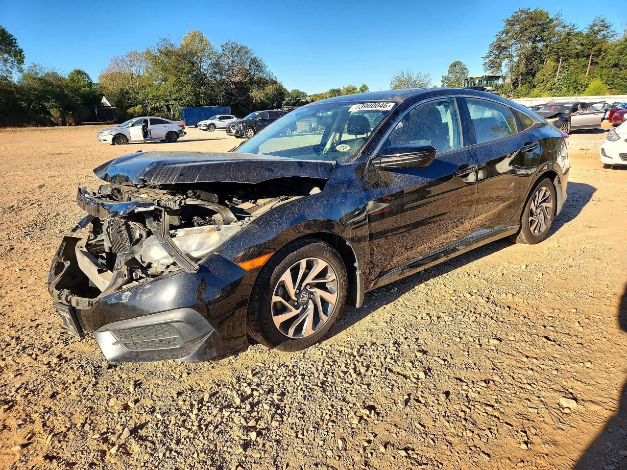 2018 HONDA CIVIC EX | 2HGFC2F79JH542634 | UPCARS