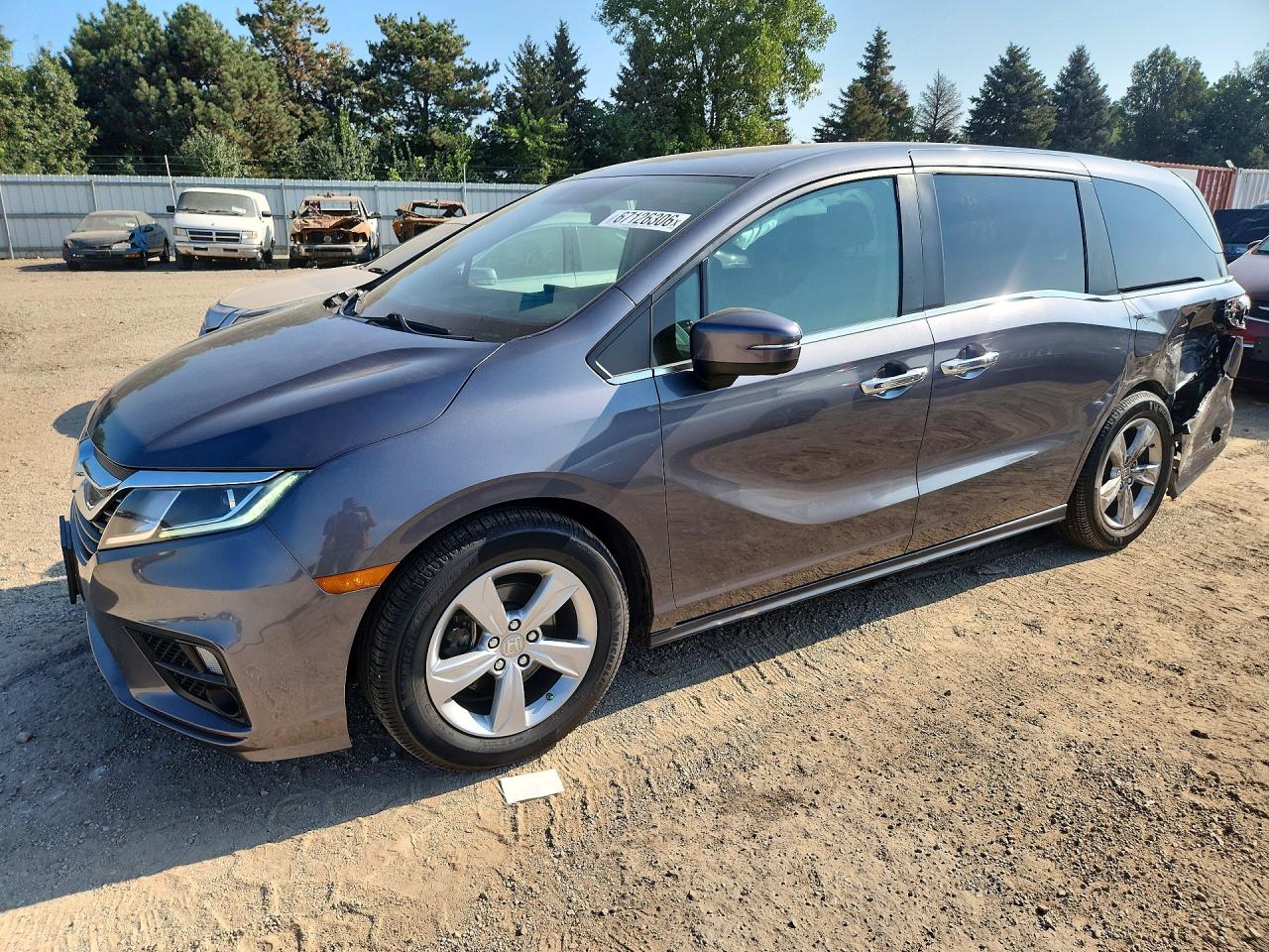 2019 HONDA ODYSSEY EX | 5FNRL6H56KB024471 | UPCARS