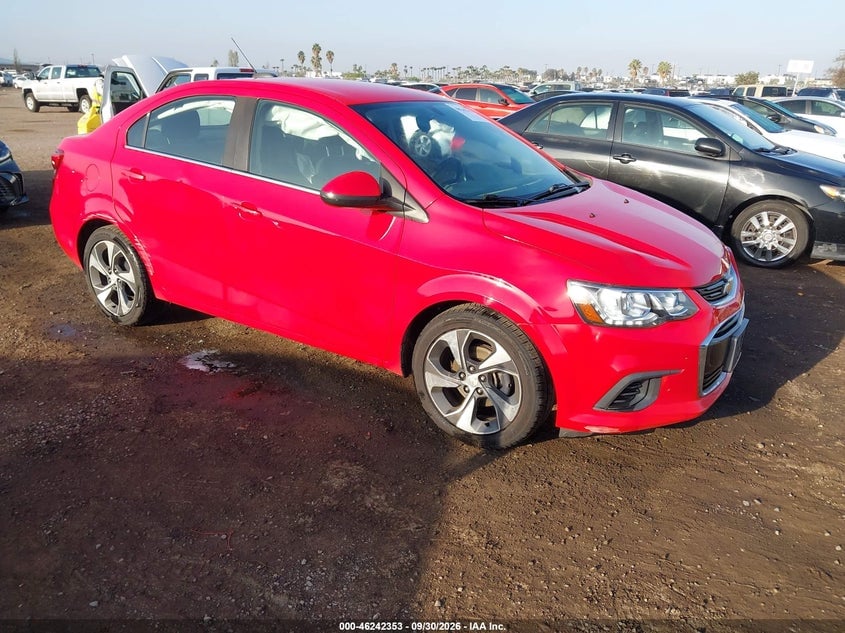 2019 CHEVROLET SONIC PREMIER AUTO | 1G1JF5SB7K4129937 | UPCARS