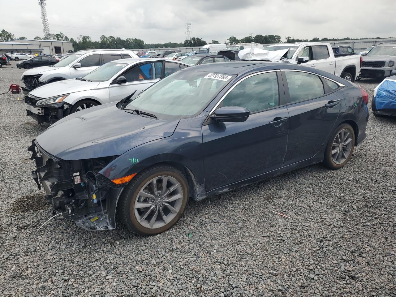 2021 HONDA CIVIC EXL | 19XFC1F79ME001334 | UPCARS