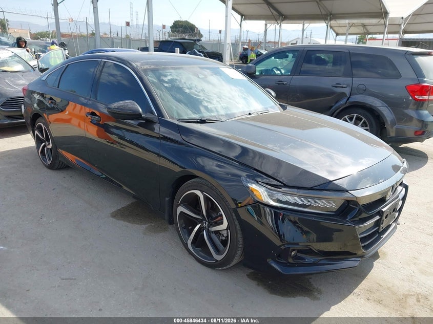 2022 HONDA ACCORD SPORT | 1HGCV1F32NA106927 | UPCARS