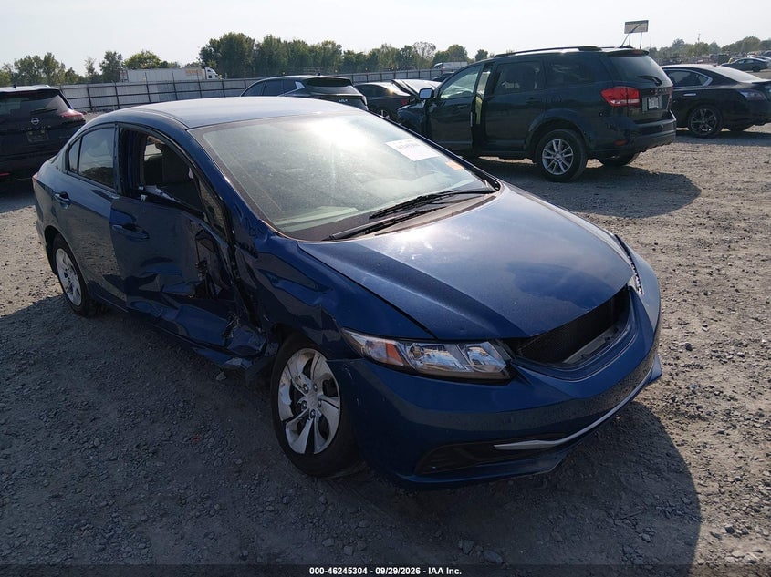 2013 HONDA CIVIC LX | 19XFB2F59DE099983 | UPCARS