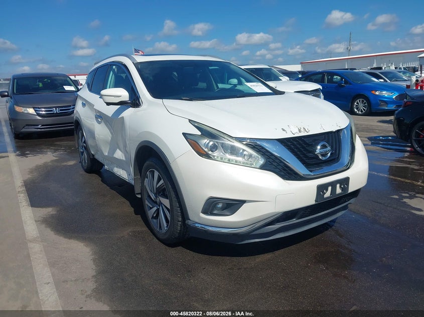 2015 NISSAN MURANO PLATINUM | 5N1AZ2MG9FN231967 | UPCARS