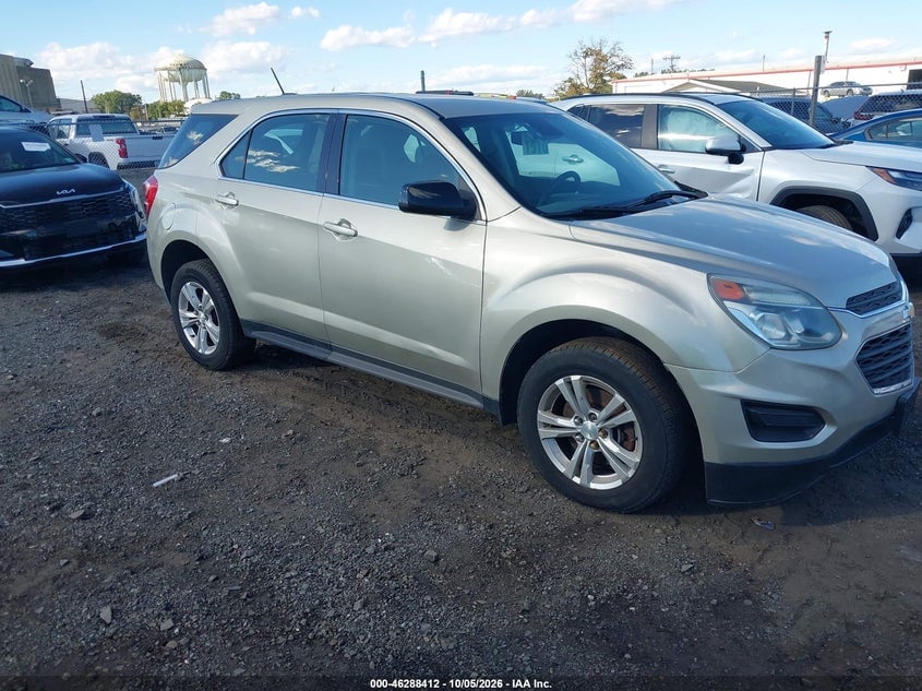 2016 CHEVROLET EQUINOX LS | 2GNALBEK6G1162741 | UPCARS