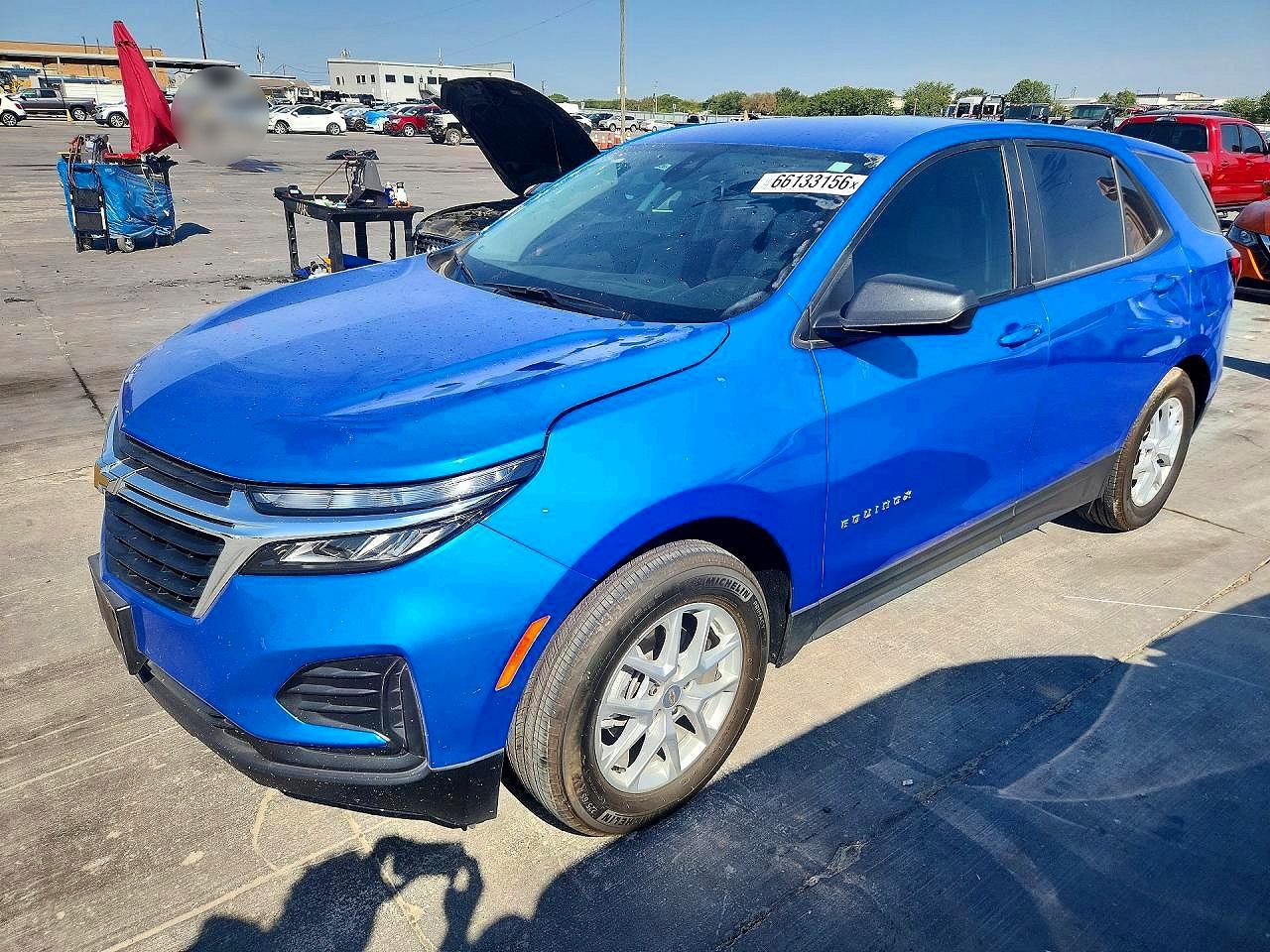 2024 CHEVROLET EQUINOX LS | 3GNAXHEG6RL255585 | UPCARS